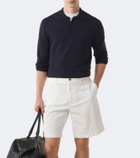 Canali Wool polo shirt