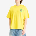 Adidas Men's Originals In The Ring Graphic T-Shirt in Yellow