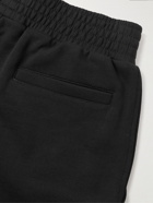 Givenchy - Straight-Leg Logo-Appliquéd Cotton-Jersey Shorts - Black