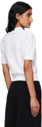 A.P.C. White Océane Polo
