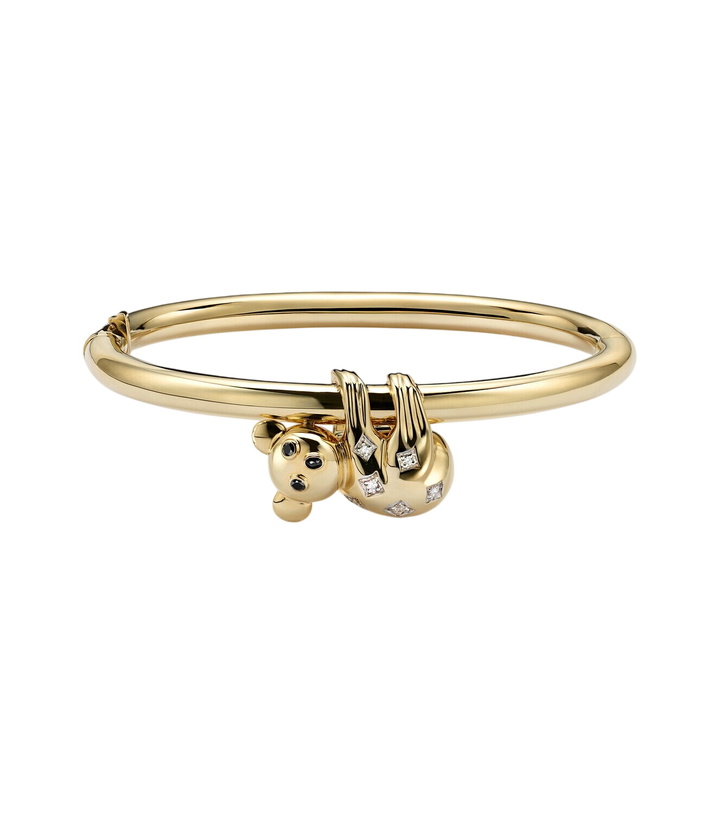 Photo: Yvonne Léon Koala 9kt gold (375/1000) bracelet with diamonds and enamel