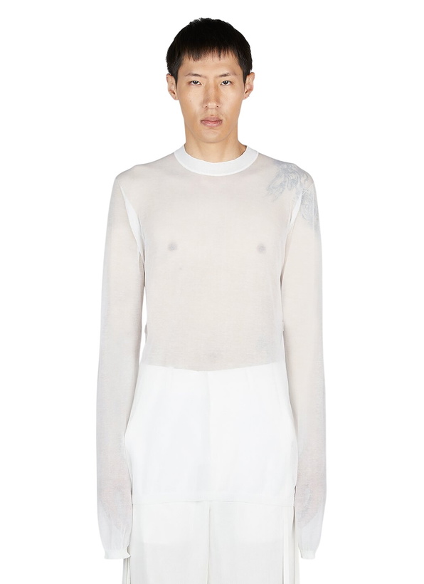 Photo: Ann Demeulemeester Diederik Long Sleeve Top