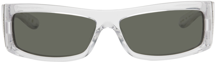 Photo: Gucci Transparent Rectangular Sunglasses