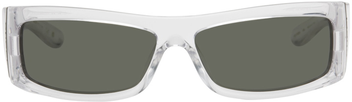 Photo: Gucci Transparent Rectangular Sunglasses