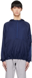 Outdoor Voices Blue Windbreaker Jacket
