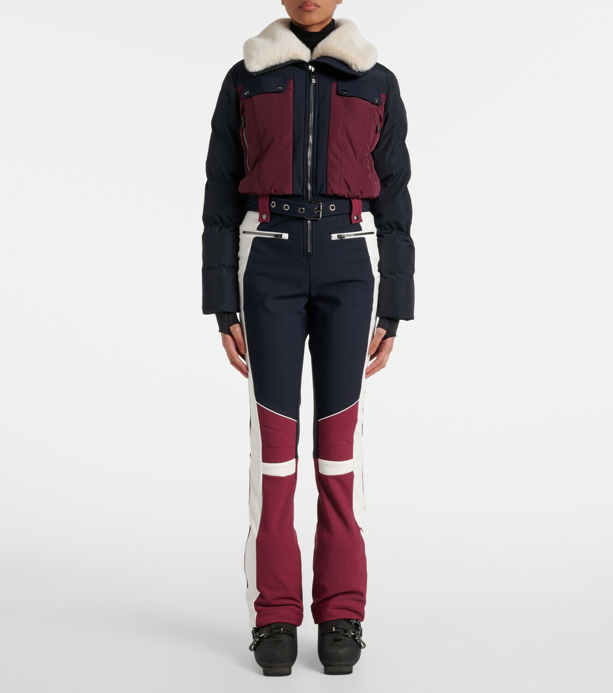 Fusalp Karei faux fur-trimmed ski suit