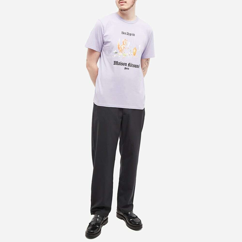Maison Kitsuné x Olympia Le Tan Bon Appetit Classic T-Shirt in 