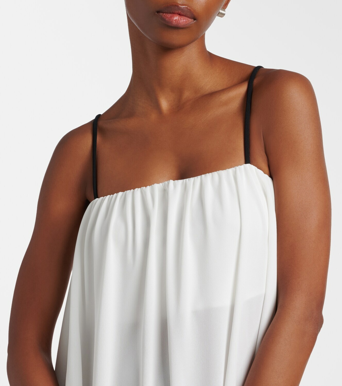 Proenza Schouler White Label Saria crêpe jersey midi dress