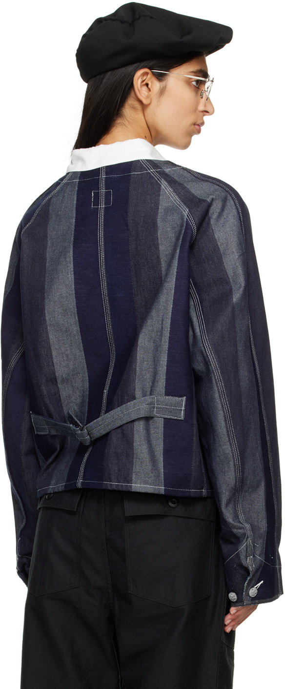 NEEDLES Indigo Short Denim Jacket