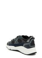 Cleens Pulse Runner Panelled Mesh Sneakers Navy