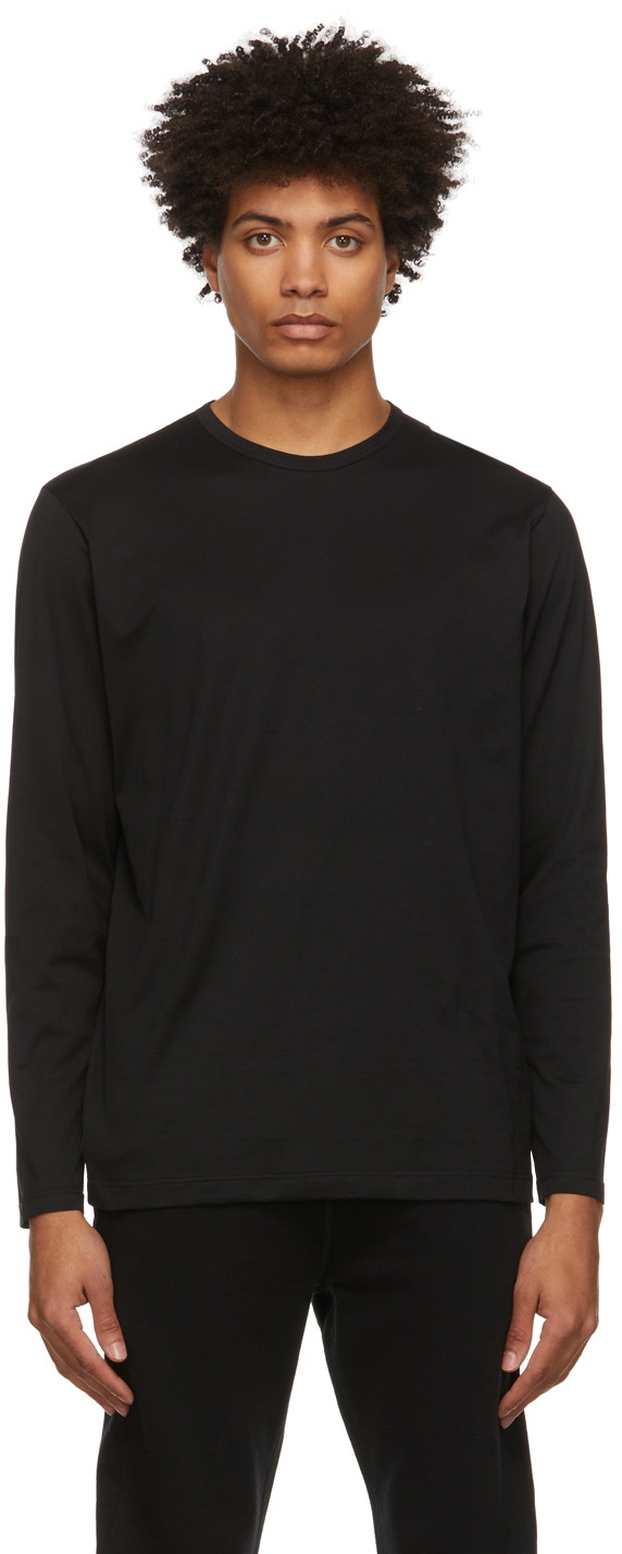 black long sleeve shirt