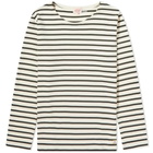 Armor-Lux Women's Long Sleeve Marinere T-Shirt in Nature/Sycamore