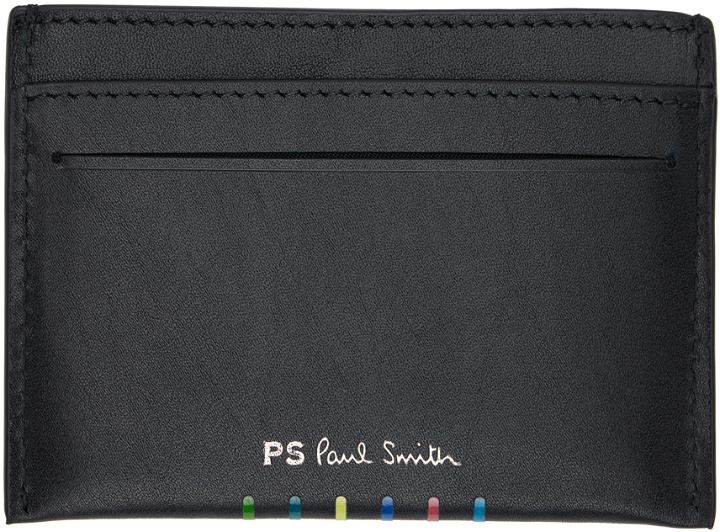 Photo: PS by Paul Smith Black Stripe Card Holder
