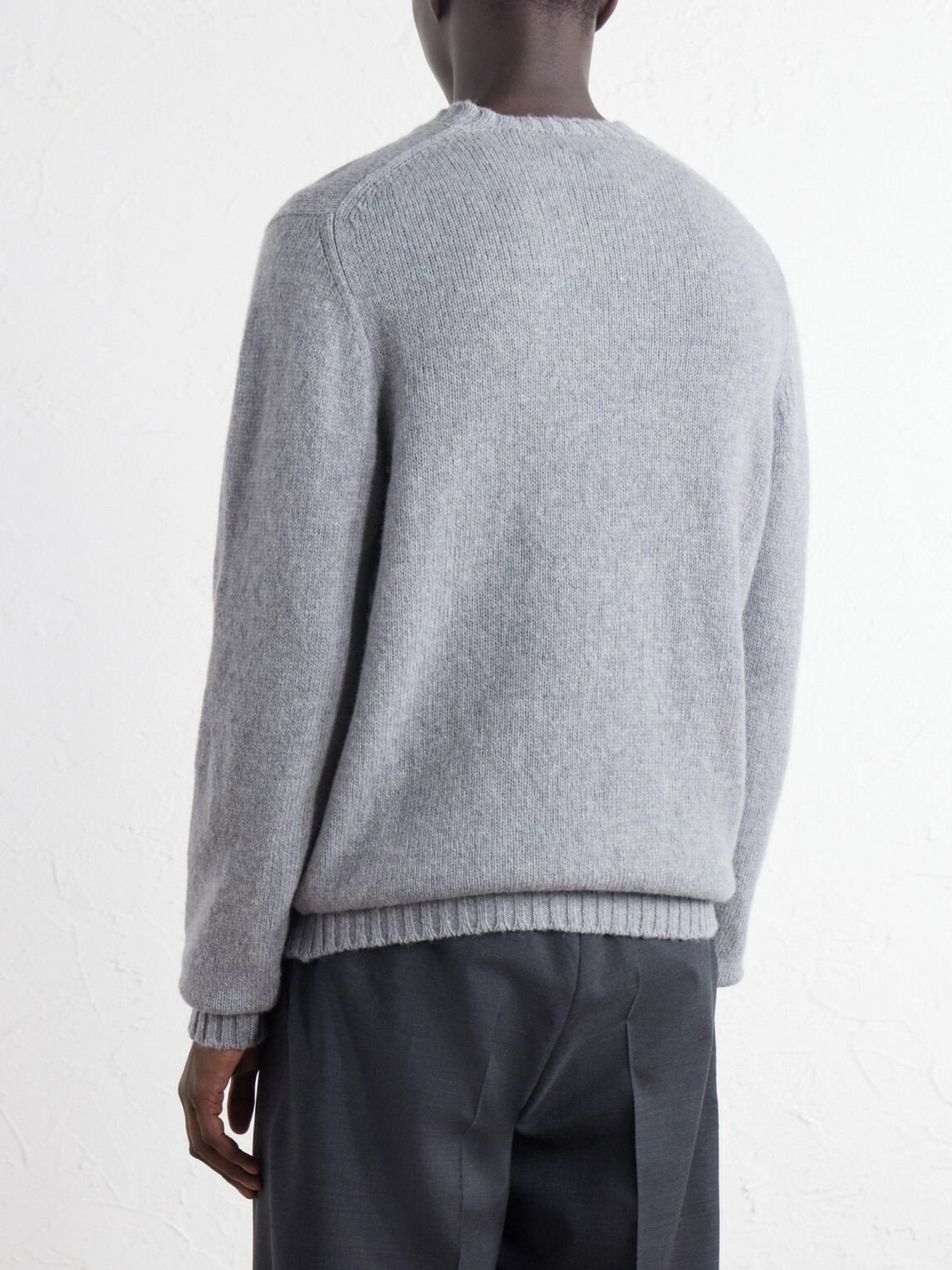 William Lockie - Aryan Wool Sweater - Gray
