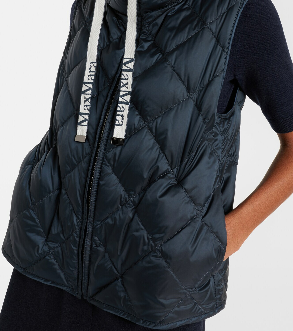 Max Mara The Cube technical puffer vest