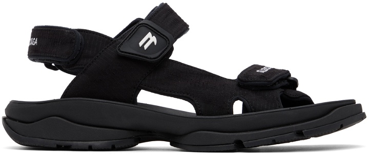 Photo: Balenciaga Black Tourist Sandals