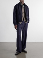 ATON - Cotton and Yak Wool-Blend Cardigan - Brown