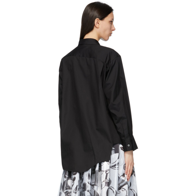 Comme des Garcons Black Asymmetric Shirt Comme des Garcons