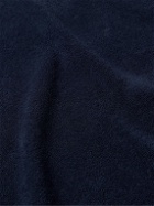 Hartford - Cotton-Blend Terry Sweatshirt - Blue