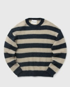 Closed Crewneck Jumper Blue/Beige Pullovers