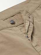 Canali - Straight-Leg Cotton-Blend Twill Trousers - Neutrals