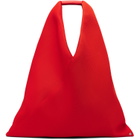MM6 Maison Margiela Orange Classic Triangle Tote