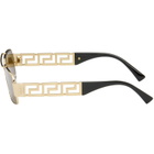 Versace Gold Greca Sunglasses