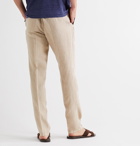 Altea - Tapered Linen Trousers - Neutrals