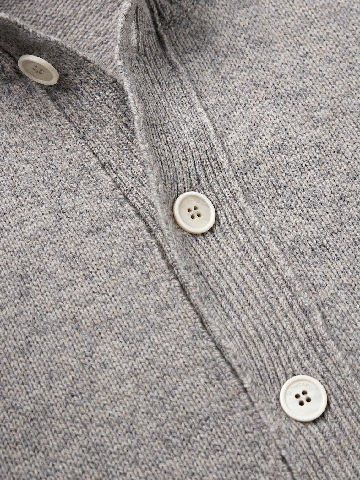 Incotex - Incotex Zanone Slim-Fit Virgin Wool Cardigan - Gray