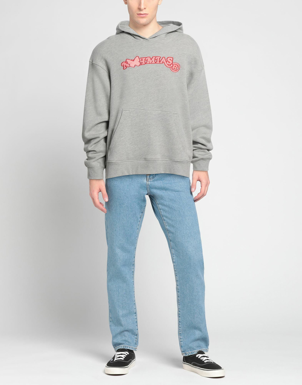 Nahmias Mens Sweatshirt Light in Grey
