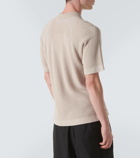 Giorgio Armani Cotton and cashmere polo shirt