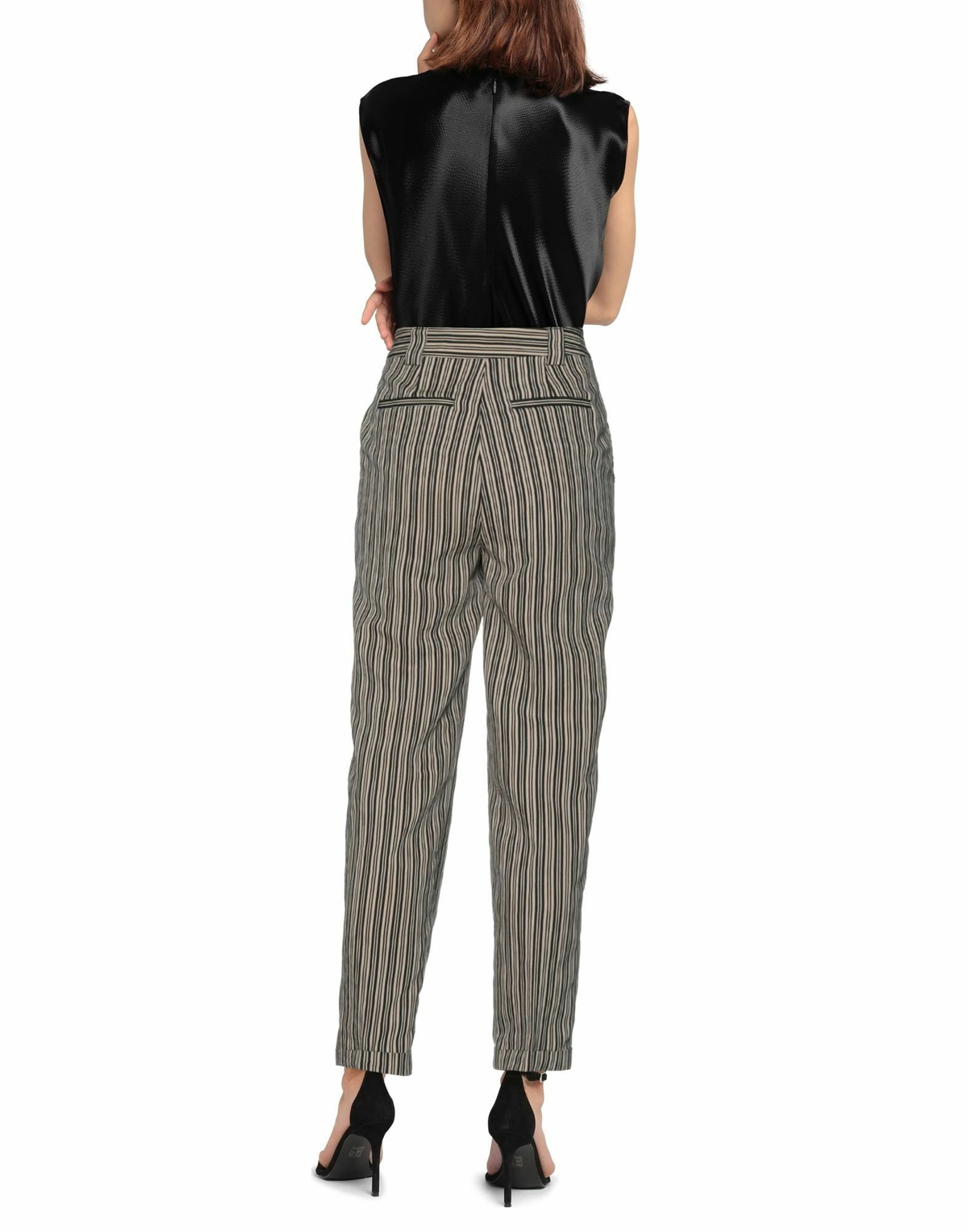 Manila Grace Womens Pants in Beige