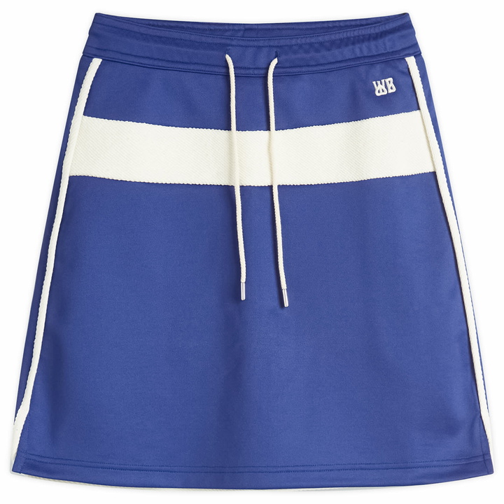 Photo: Wales Bonner Women's Mantra Skirt in Navy
