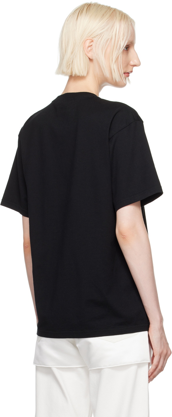UNDERCOVER Black Flower T-Shirt