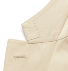 Caruso - Light-Beige Butterfly Cotton-Blend Suit Jacket - Neutrals