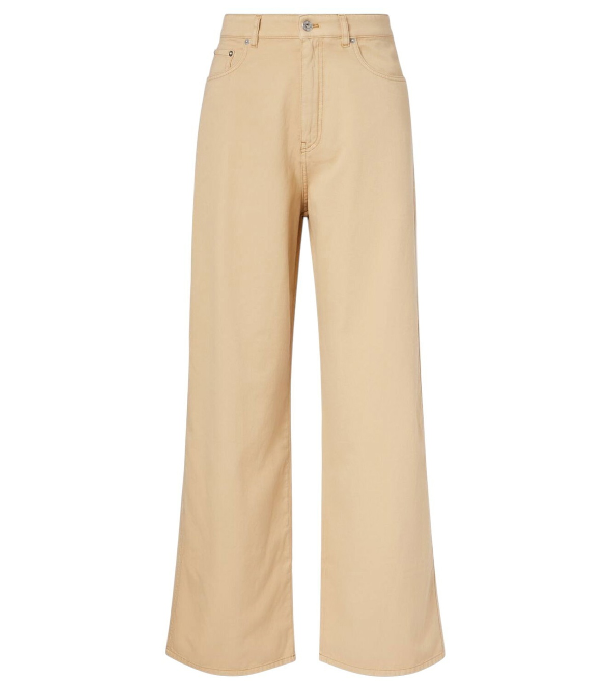 関税込【MiuMiu】Virgin wool straight pants Miu Miu Straight Leg Wool Pants - Bergdorf Goodman