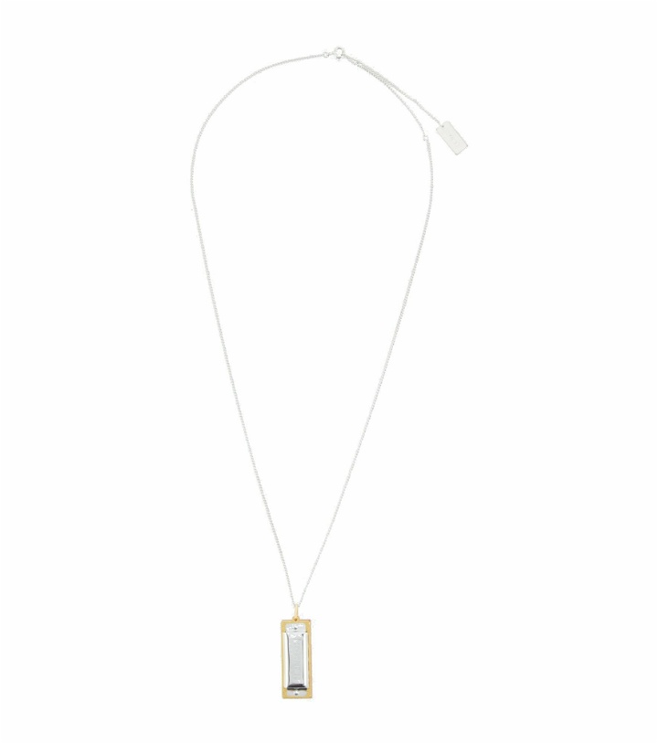 Photo: Lemaire - Pendant brass necklace