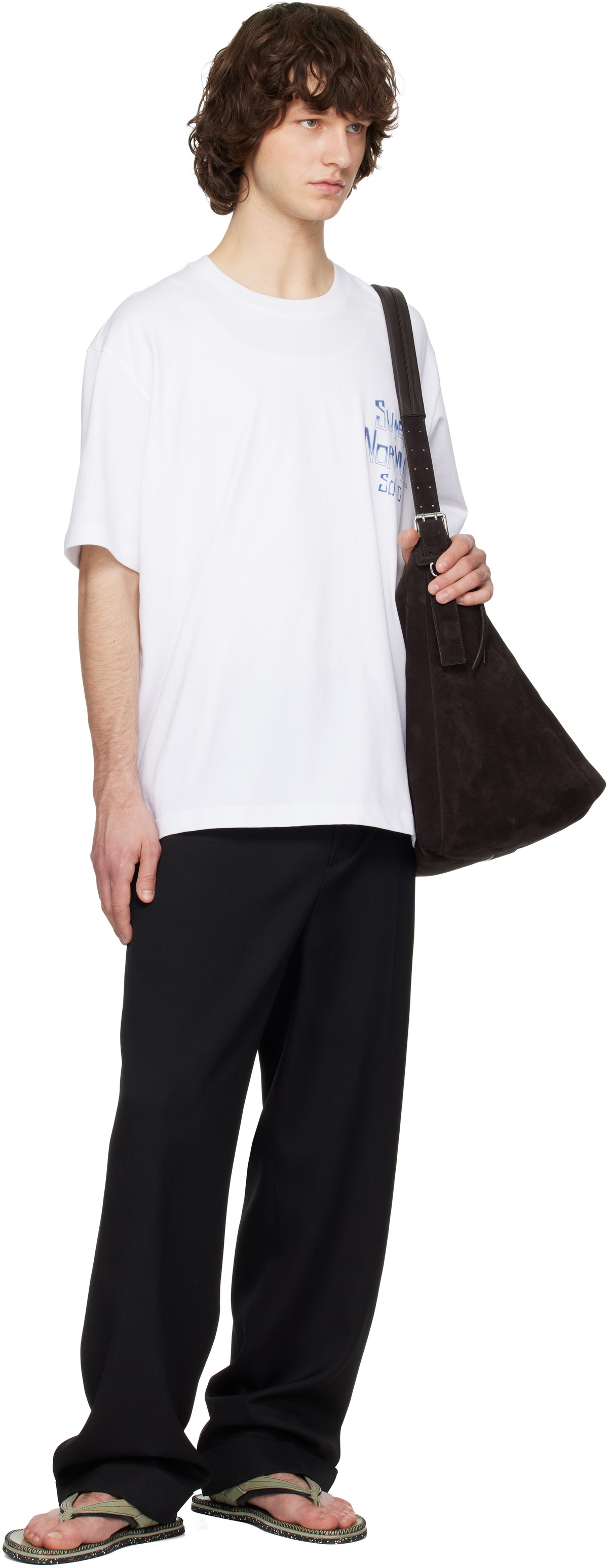 Solid Homme Navy Solid Out Seam Sweatshirt