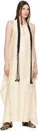 Wales Bonner Beige & Black Earth Loafers