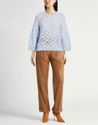 Peserico Womens Sweater Sky in Blue