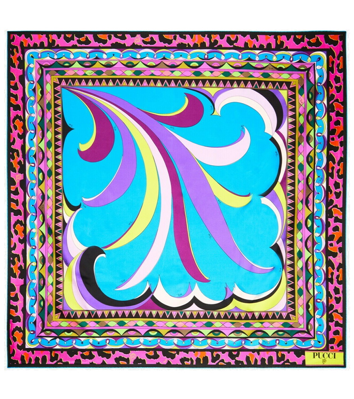 Photo: Pucci - Printed silk twill scarf