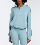 Varley Sian jersey half-zip sweatshirt