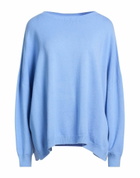 Manila Grace Womens Sweater Light in Blue