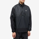 Nike Men's ACG Cinder Cone Half Zip Top in Off Noir/Grey