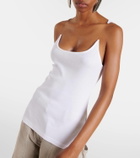 Y/Project Cotton jersey tank top