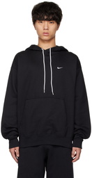 Nike Black Solo Swoosh Hoodie