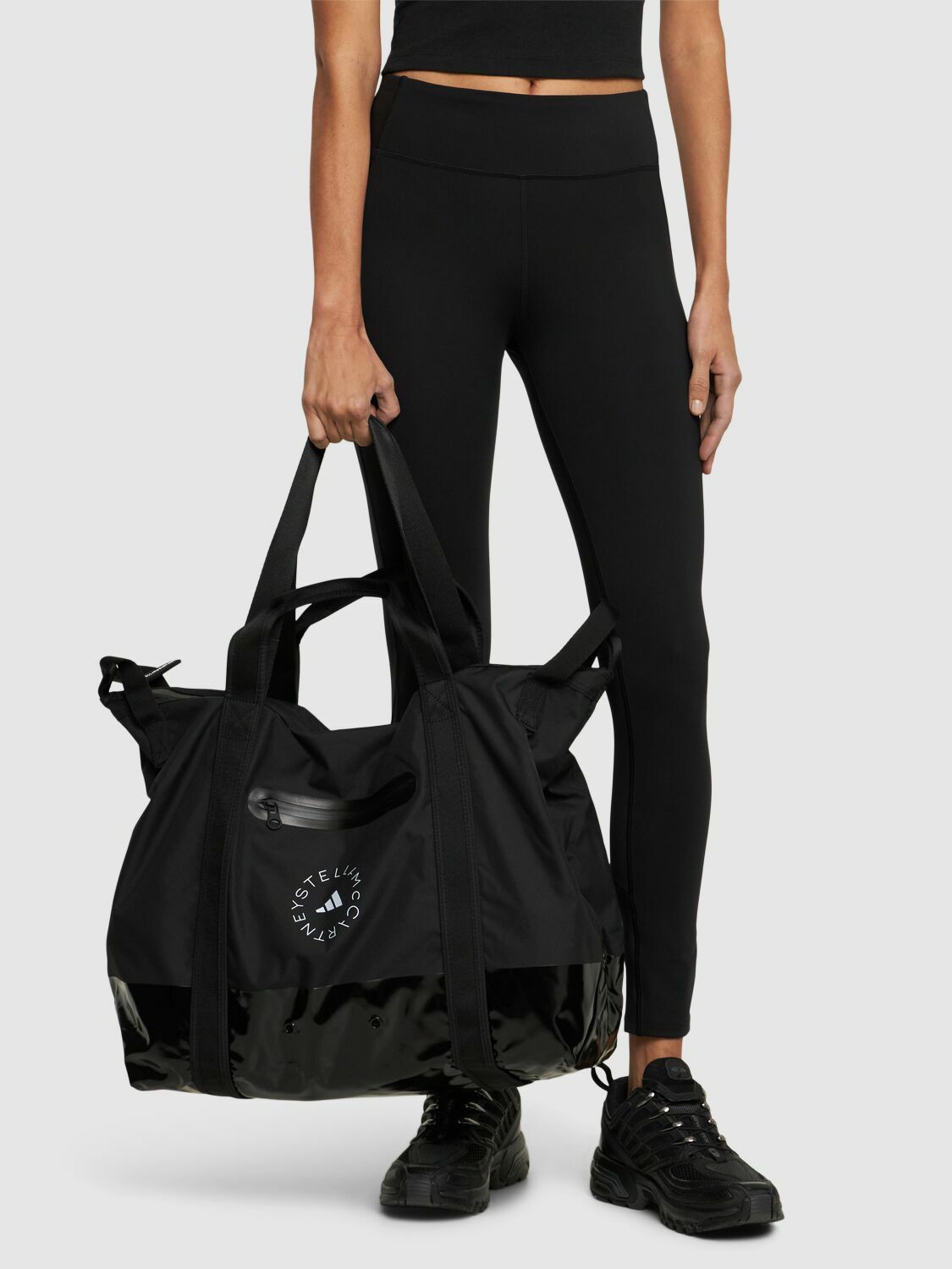 Stella McCartney x Adidas ☆ トートバッグ ASMC ゼブラ Stella McCartney x Adidas ☆ トートバッグ ASMC ゼブラ
