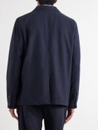 Folk - Assembly Mélange Wool-Blend Suit Jacket - Blue
