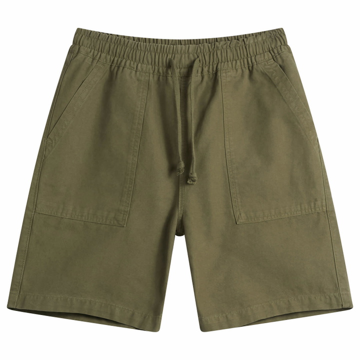 Photo: Service Works Men's Classic Chef Shorts in Olive
