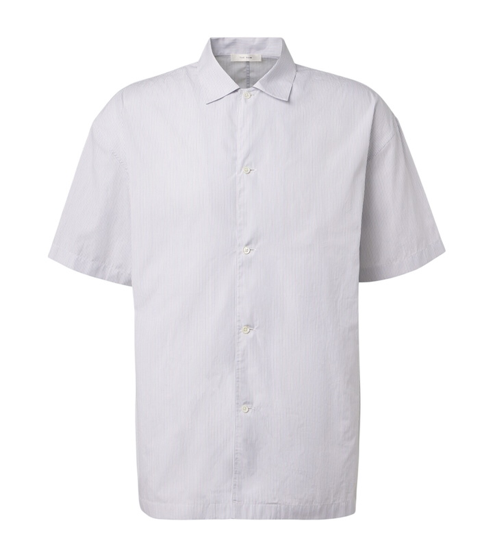 Photo: The Row Palone striped cotton shirt